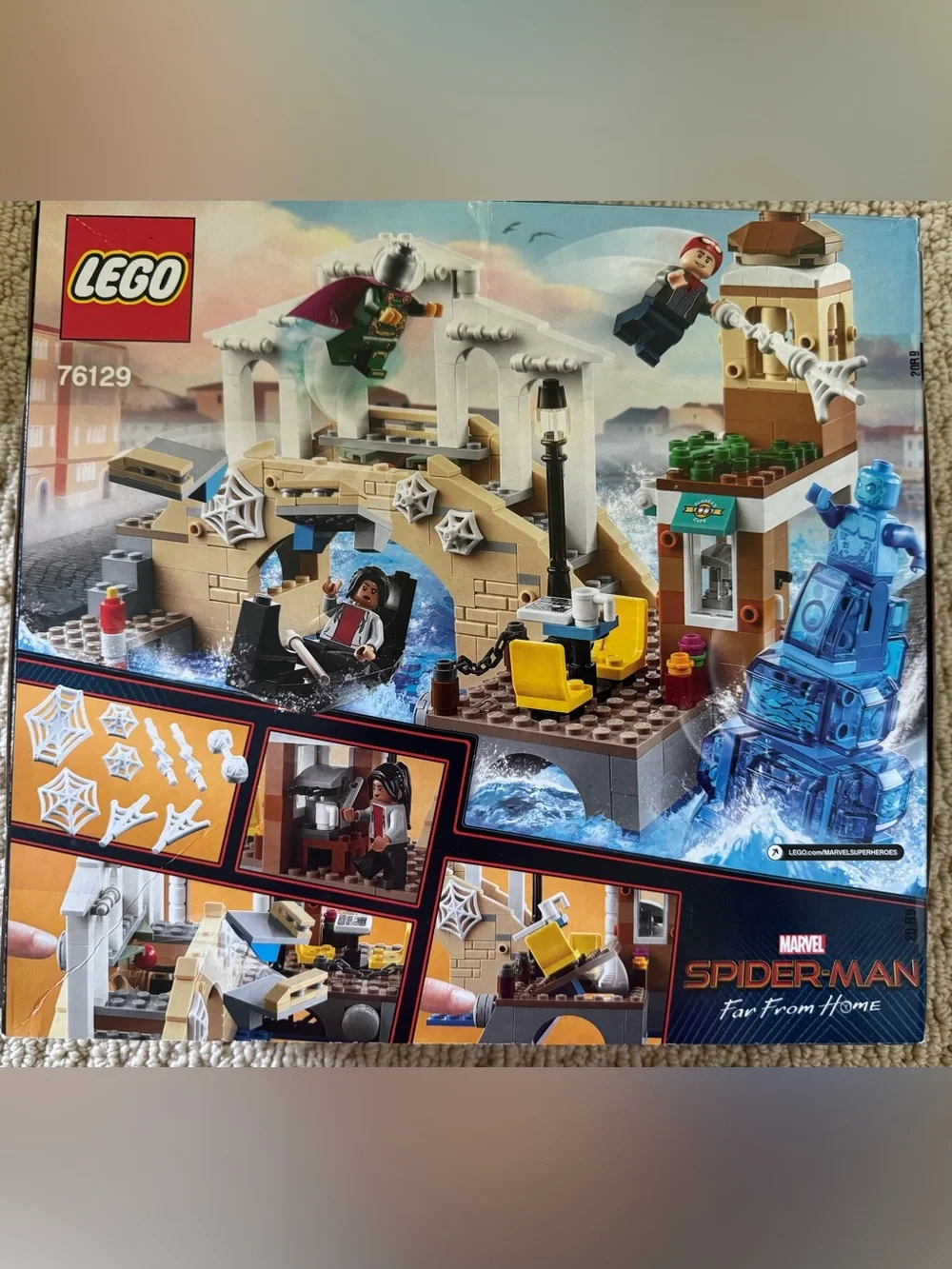 Lego Marvel Spider-Man Hydro-Man Attack Set